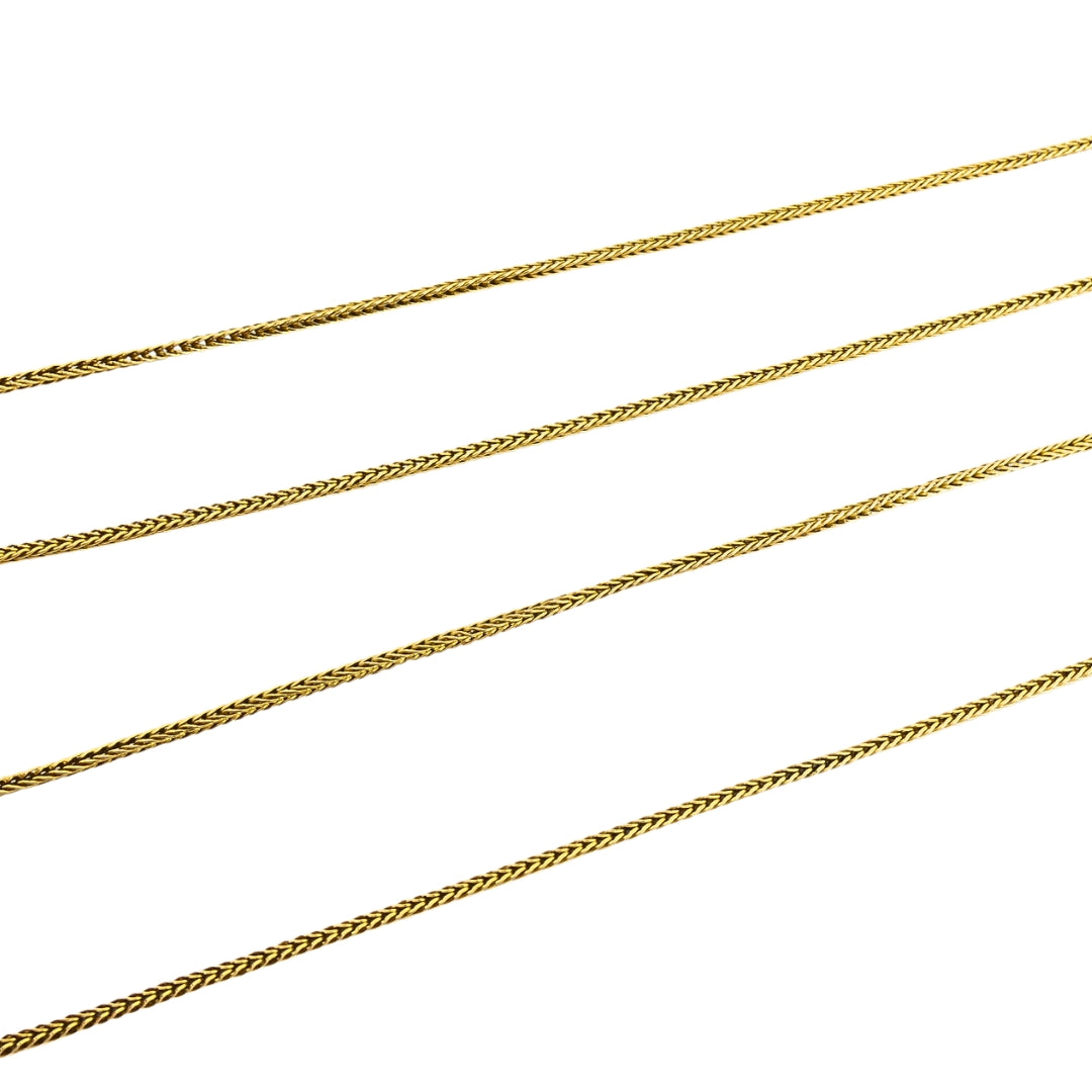 14k Gold Diamond Starburst Pendant Chain Necklace