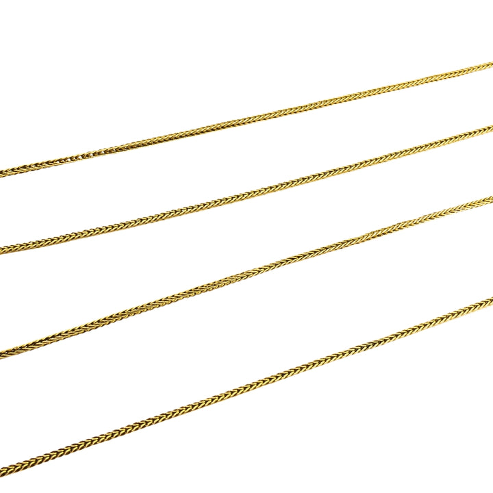 14k Gold Diamond Starburst Pendant Chain Necklace