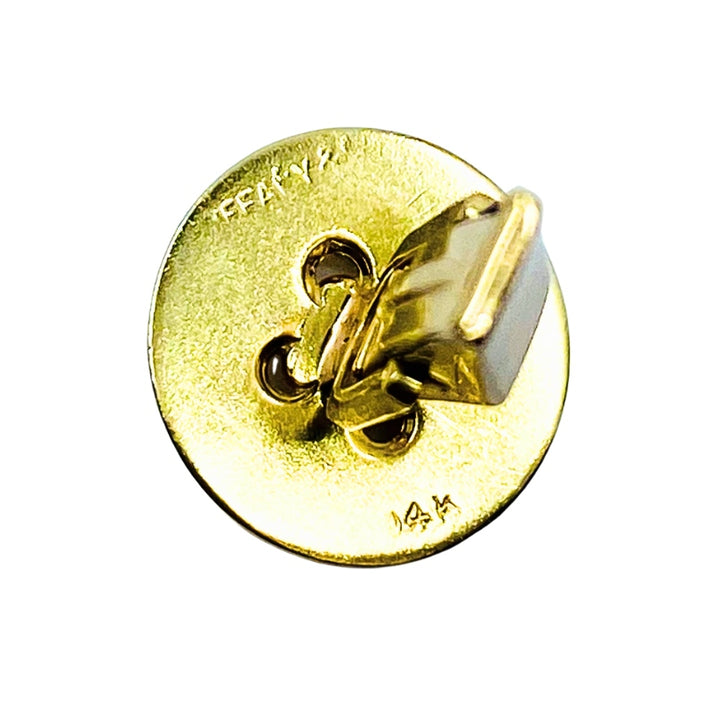 Tiffany & Co. Cufflinks 14k Gold Button