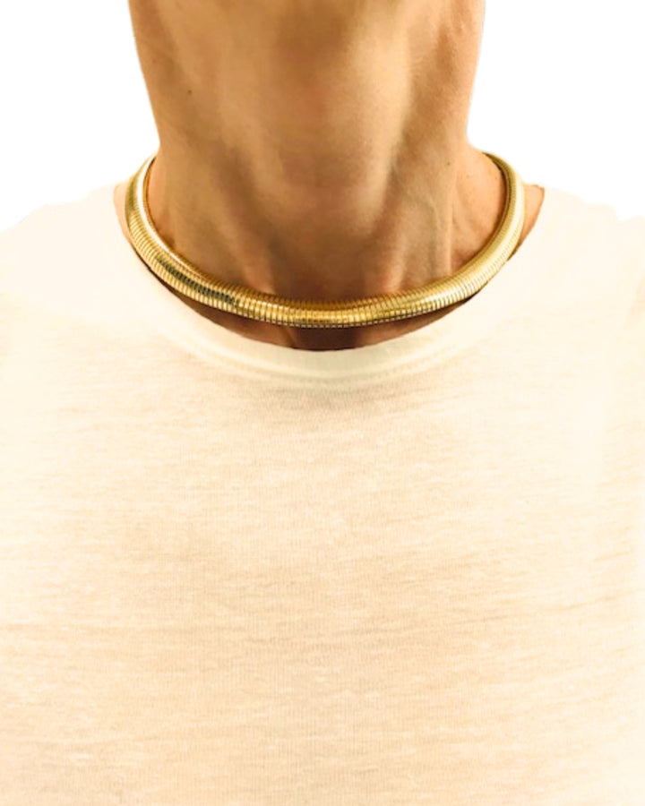 Forstner 14k Gold Necklace Tubogas Style