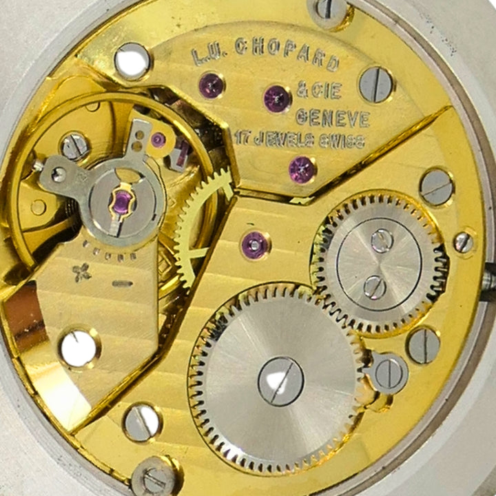 Vintage Chopard Watch 18k Gold Pendant Tiger’s Eye Black Onyx