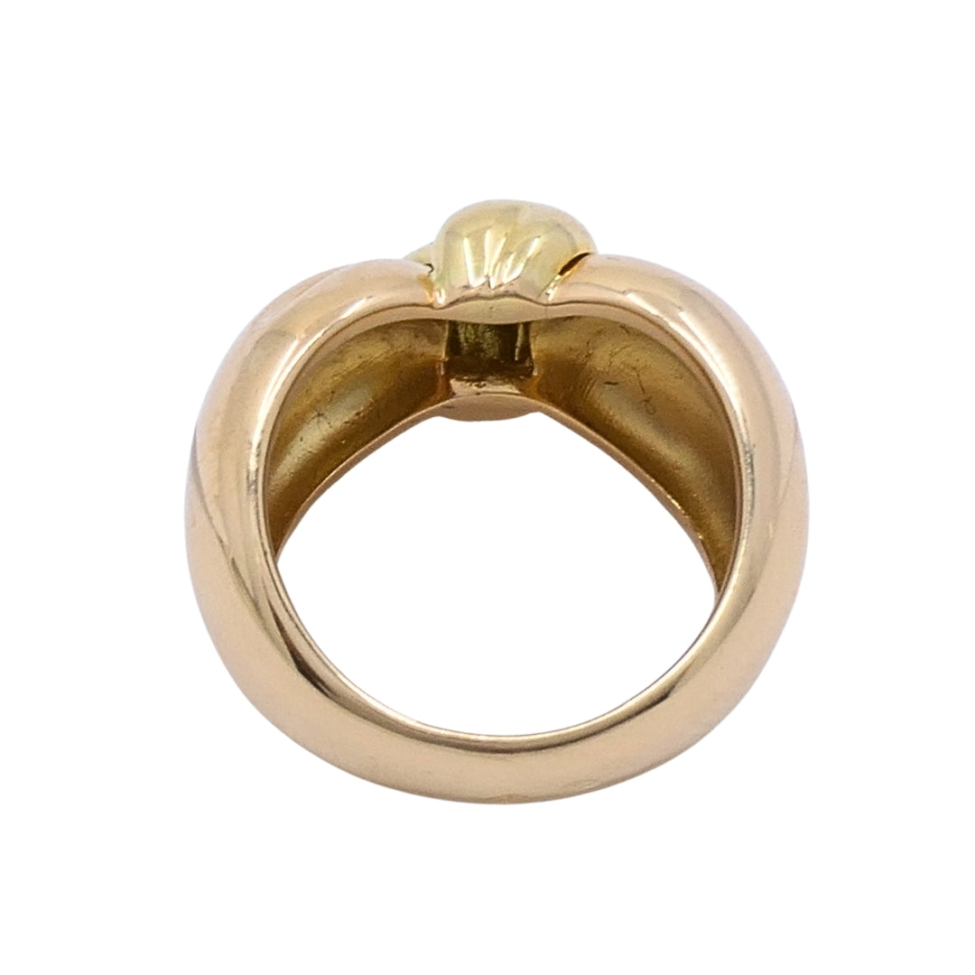 Van Cleef & Arpels 18k Two-Tone Gold Knot Ring