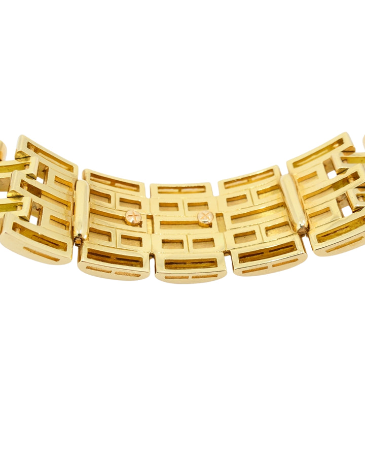 Cartier Walking Panthere Bracelet Mahango Diamond Gold Bracelet