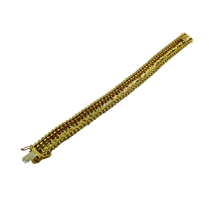 Vintage Cartier Bracelet Turquoise 18k Gold