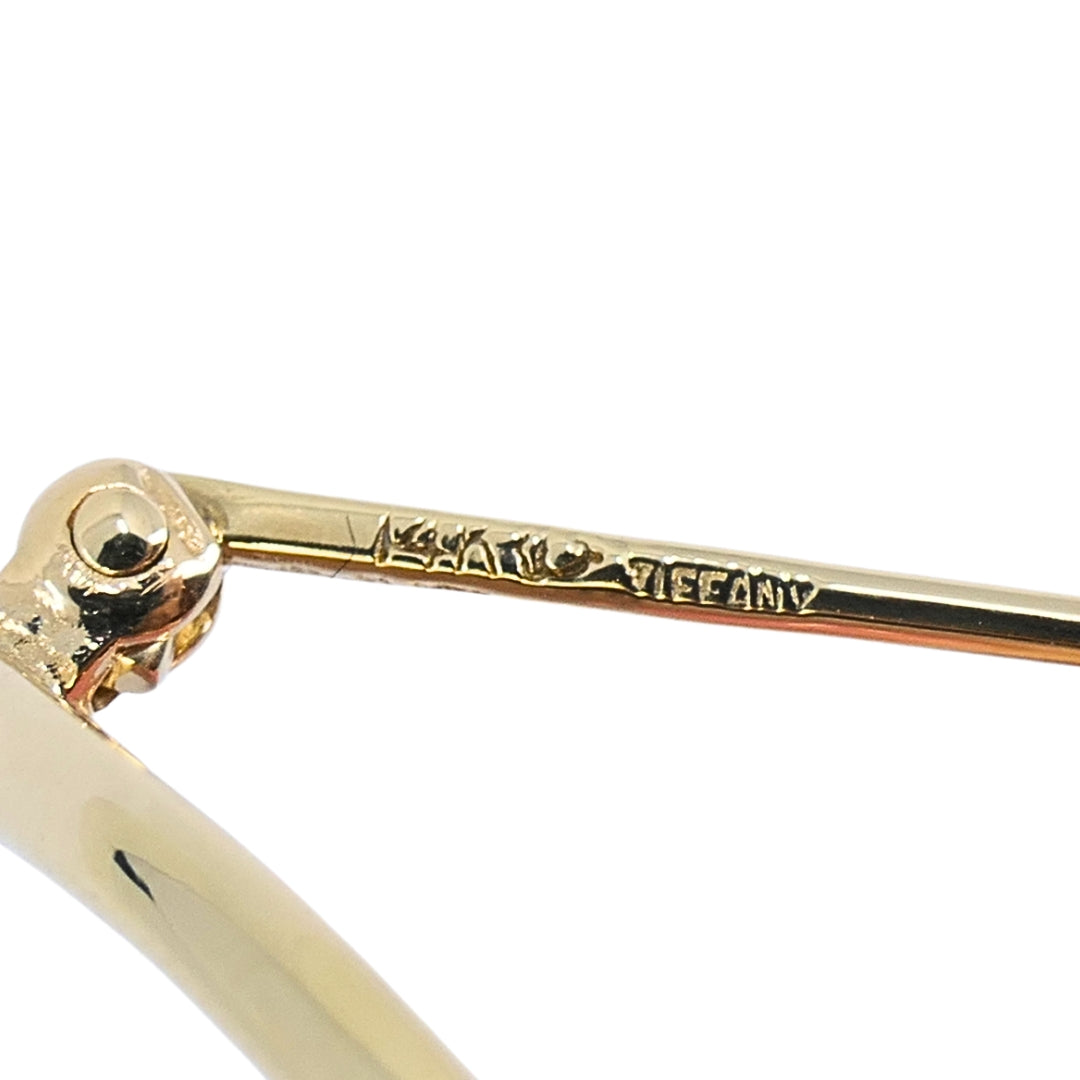 Tiffany & Co. 14k Yellow Gold Wishbone Brooch Pin