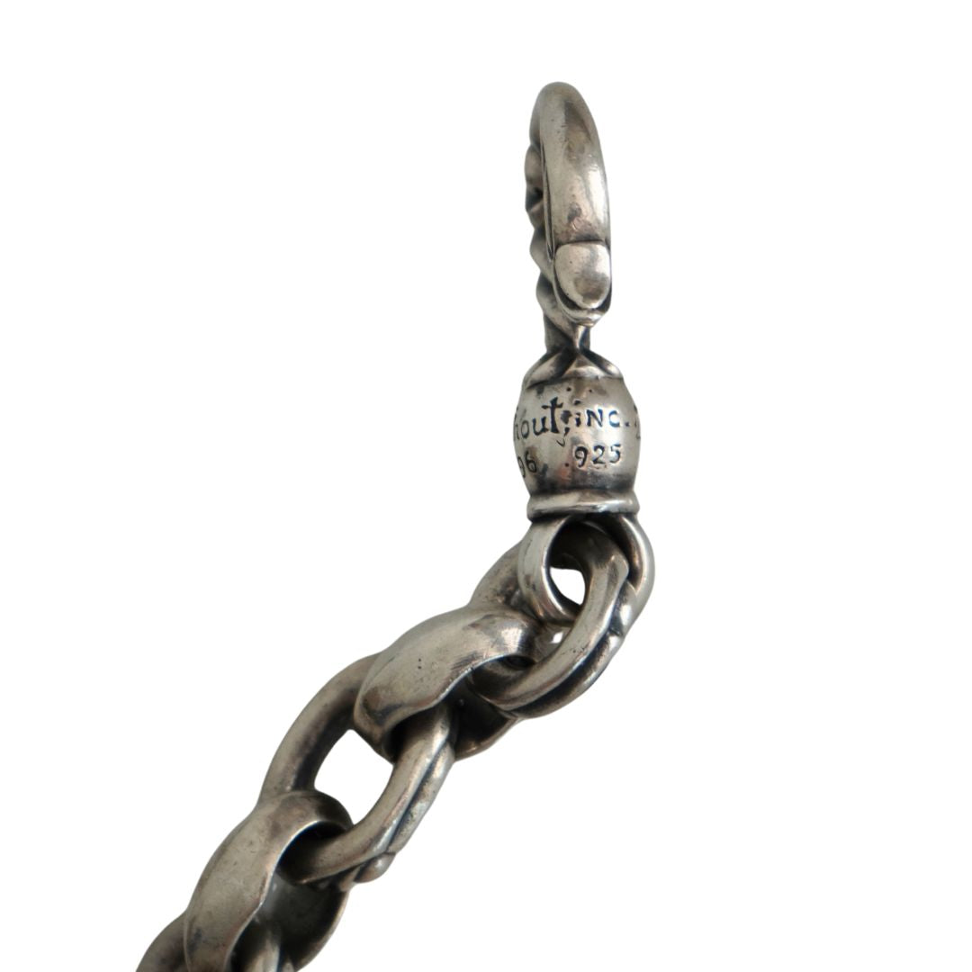 Vintage 1996 Leonard Kamhout Sterling Silver Chain Belt