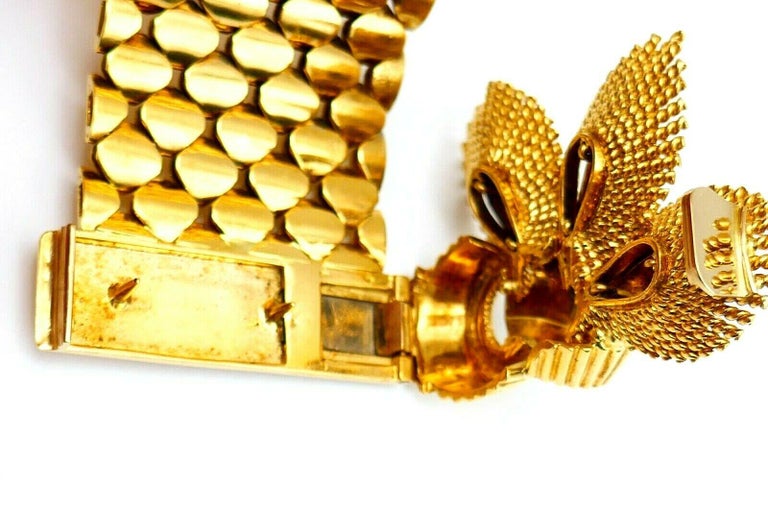 Kutchinsky Retro Yellow Gold Buckle Bracelet