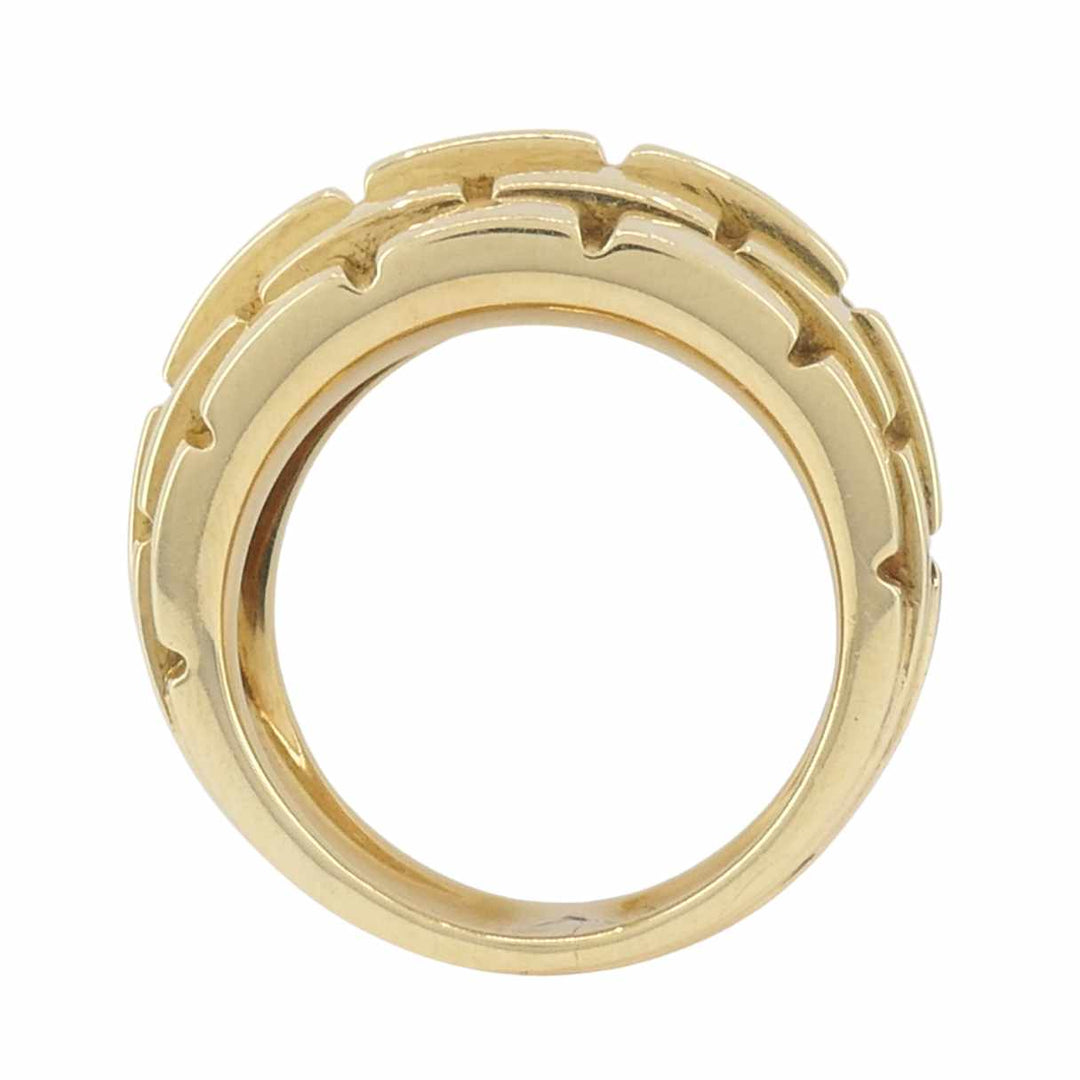 Vintage Cartier Maillon Panthère 18k Yellow Gold Dome Ring