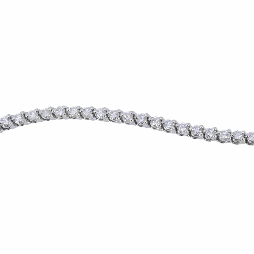 Vintage Cartier Platinum Diamond Tennis Bracelet