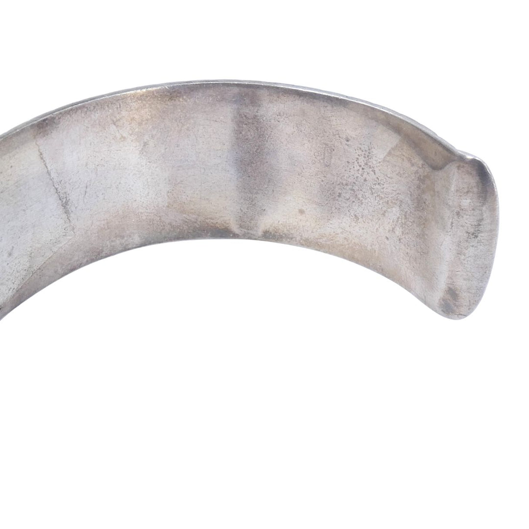 Vintage Georg Jensen Sterling Silver Denmark Modernist Cuff Bracelet, 1950s-60s