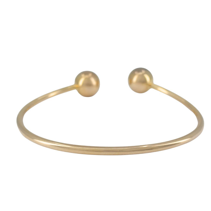 Tiffany & Co. HardWear Ball 18k Gold Wire Cuff Bracelet