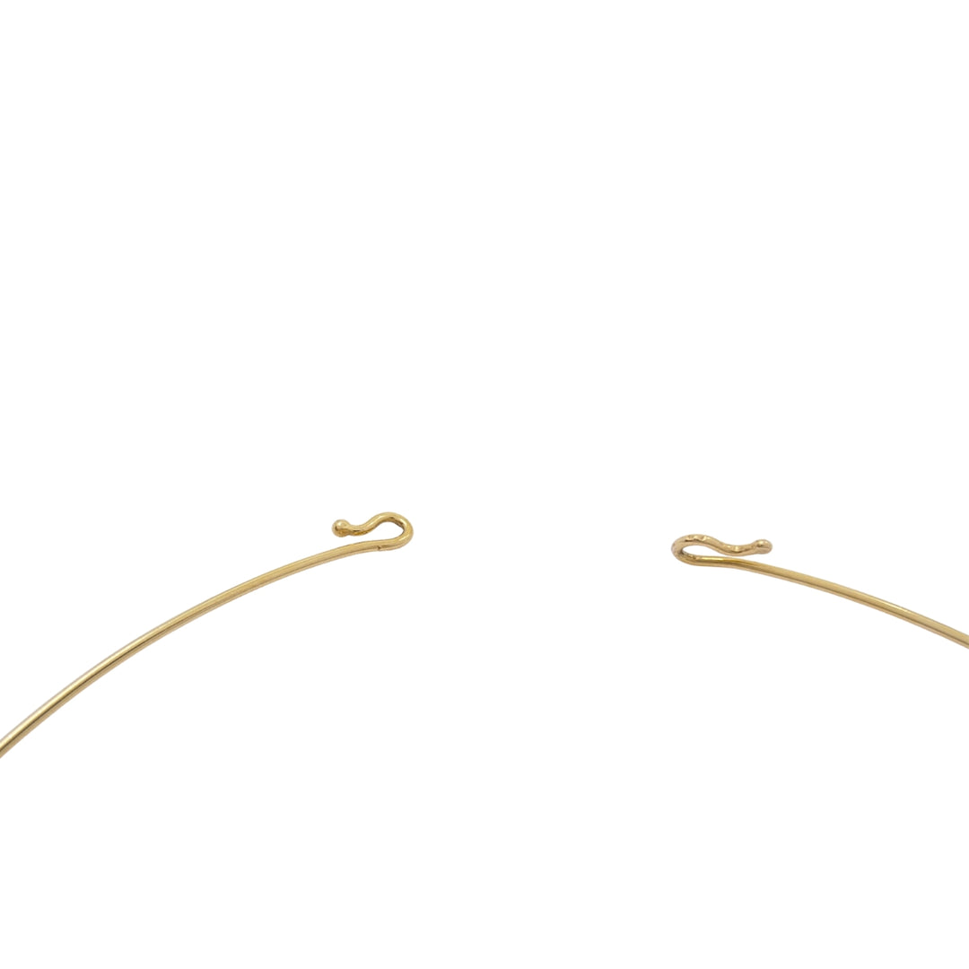 14k Gold Diamond Star Pendant 10k Gold Choker Necklace