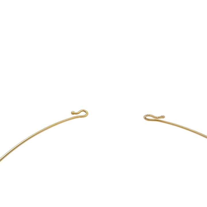 14k Gold Diamond Star Pendant 10k Gold Choker Necklace