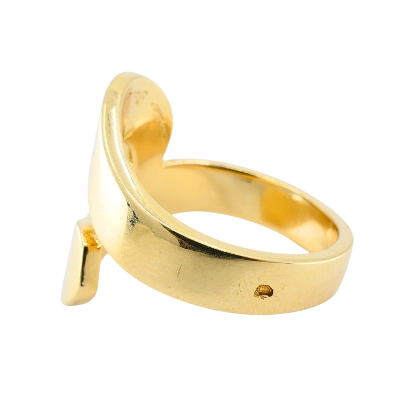 Cartier Paris 18k Gold Modernist Ring