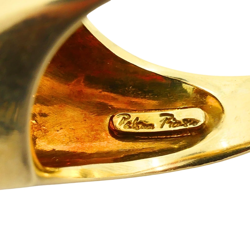 Paloma Picasso  Tiffany & Co. 18k Gold Citrine Ring
