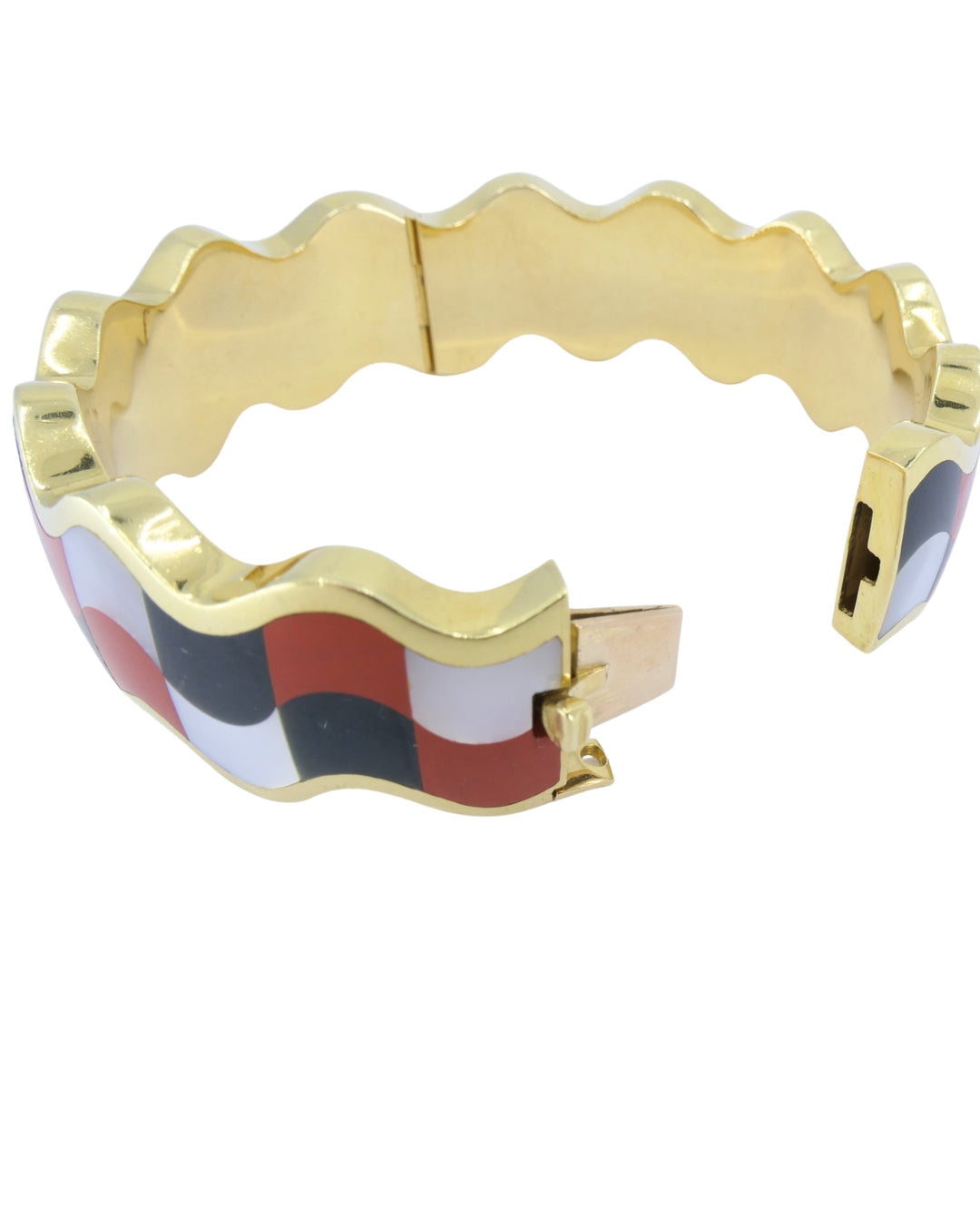 Angela Cummings for Tiffany & Co. Geometric Cuff 18k Gold Bracelet