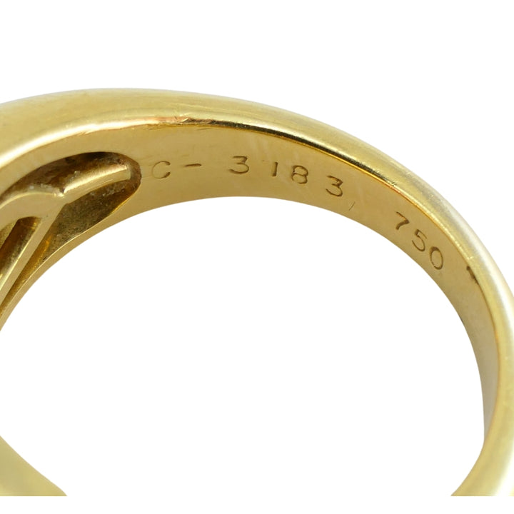 Bvlgari Bulgari Band Ring 18k Gold Cabochon Ruby Diamond AGL Certificate
