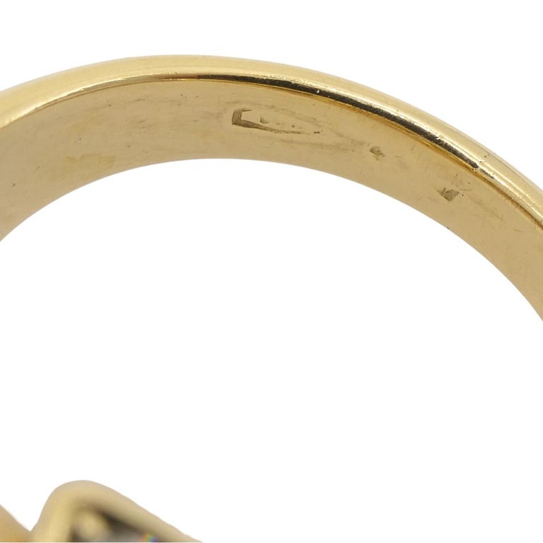 Bvlgari Vintage Bulgari 18k Gold Diamond Ring