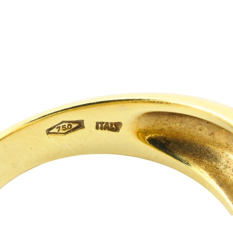 Tiffany & Co. 18K Gold  Peridot Cabochon Ring