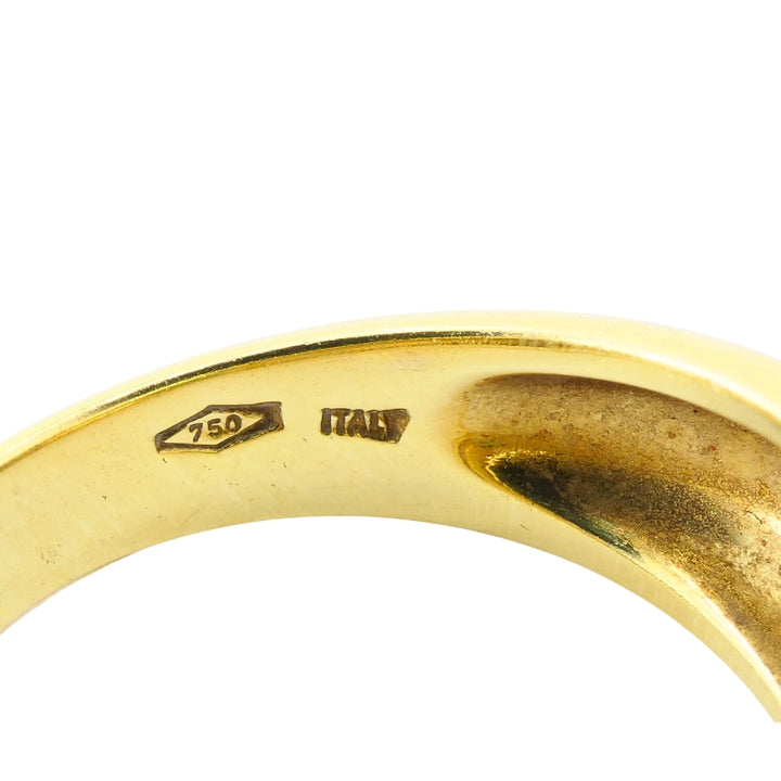 Tiffany & Co. 18K Gold  Peridot Cabochon Ring