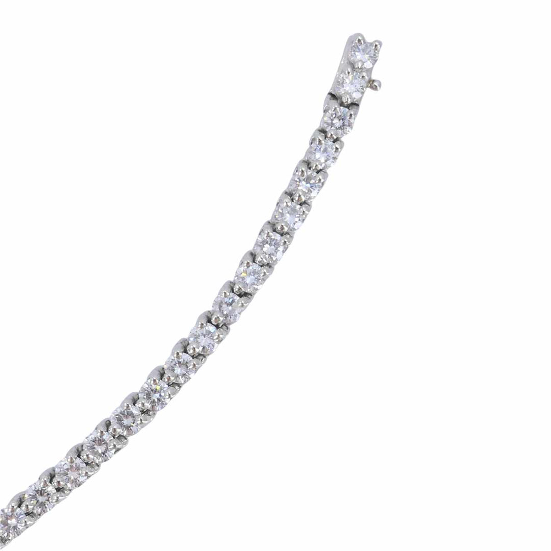 Vintage Cartier Platinum Diamond Tennis Bracelet