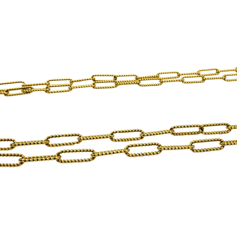 French 18k Diamond Coral Pendant 14k Gold Chain Necklace