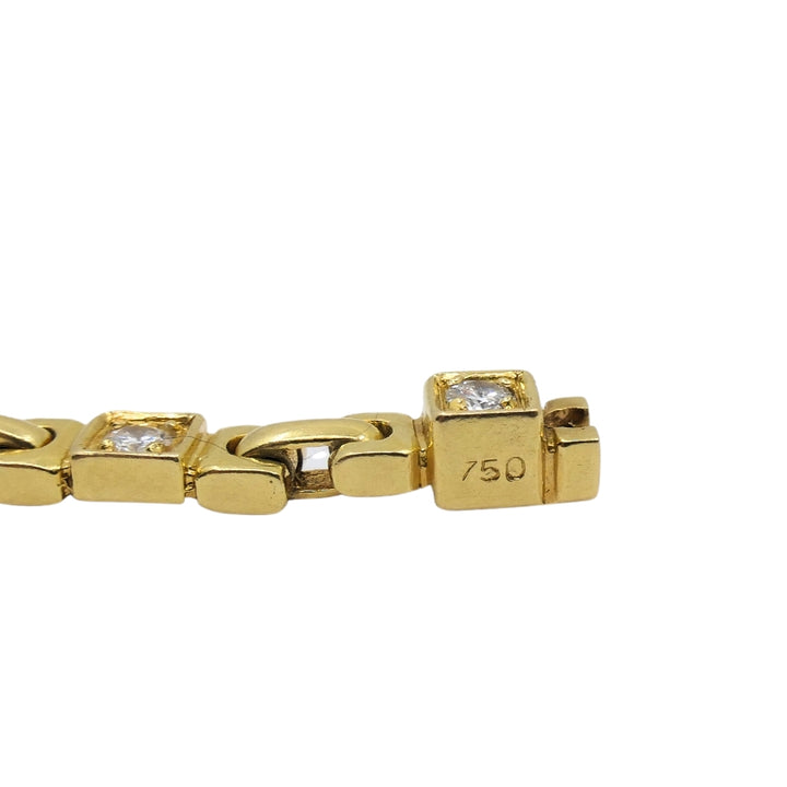 Van Cleef & Arpels 18K Gold Diamond Bracelet