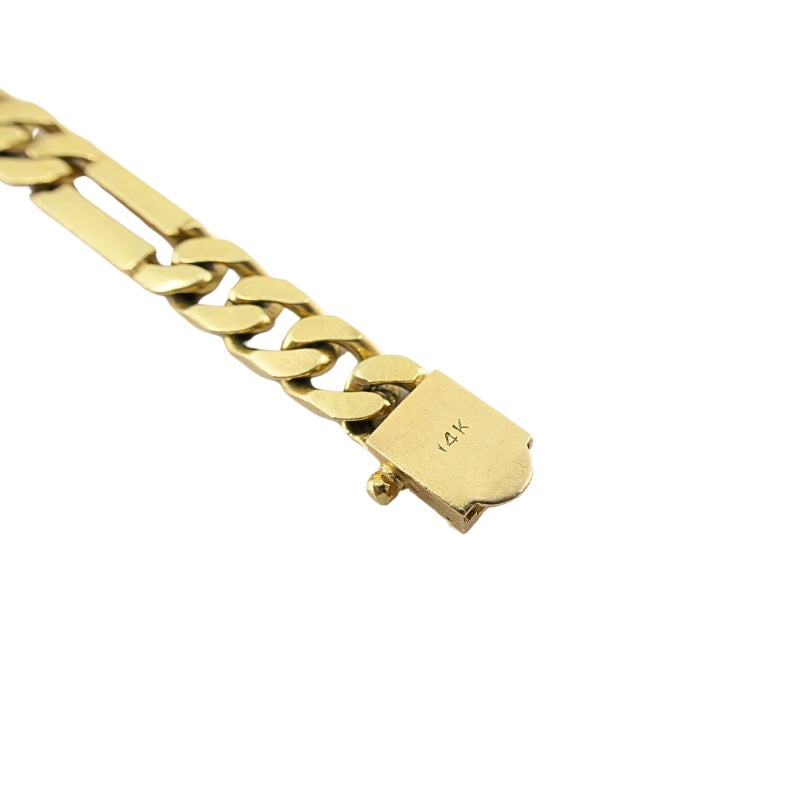 Vintage 14k Gold Chain Bracelet Curblink