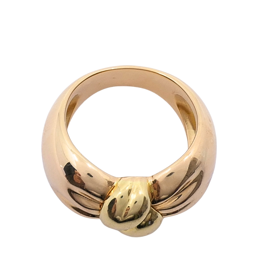 Van Cleef & Arpels 18k Two-Tone Gold Knot Ring