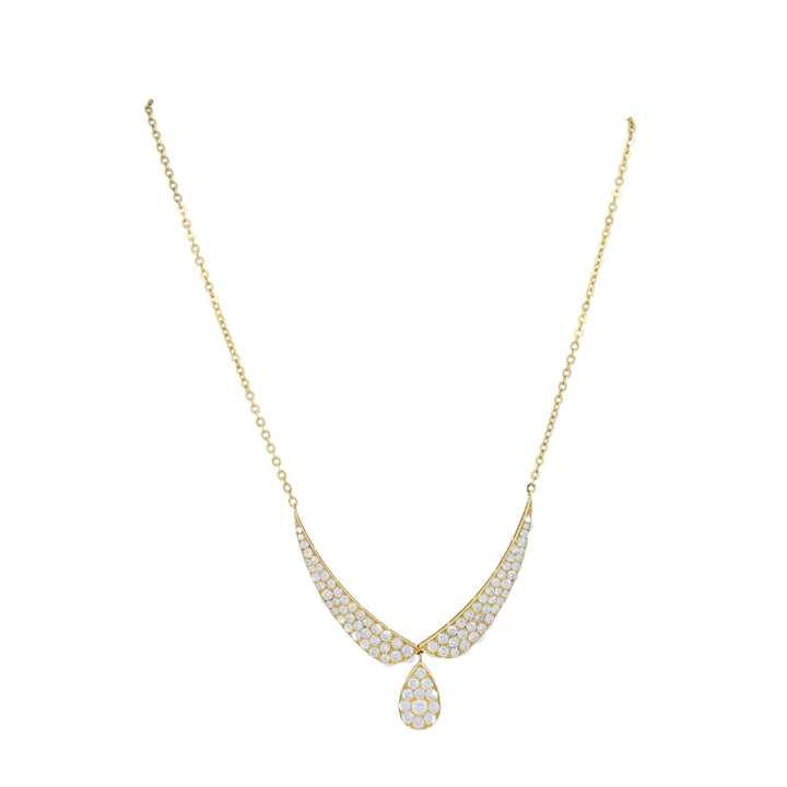 Vintage Van Cleef & Arpels Diamond Necklace 18k Gold
