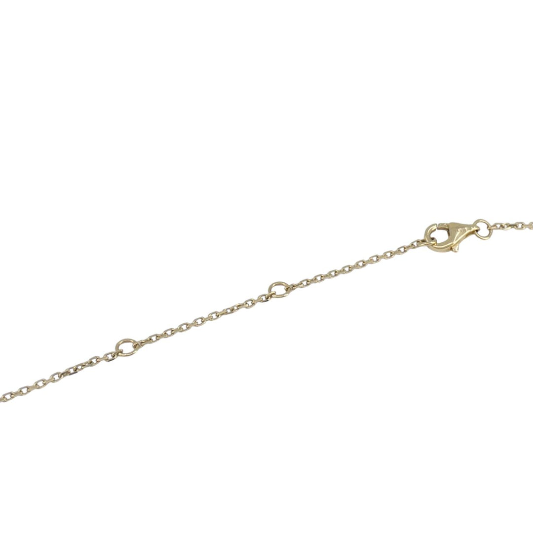 Cartier LOVE Interlocking 18k Gold Diamond Pendant Necklace