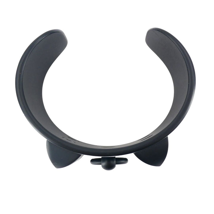 Hermes Collier de Chien Black Aluminium Sunset Cuff Bracelet
