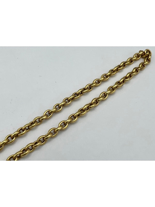 Vintage Pomellato Gold Chain Choker Necklace