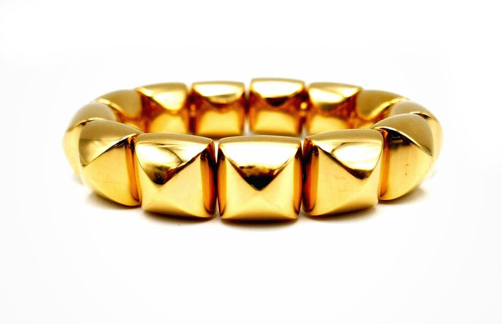 Vhernier Freccia Yellow Gold Bangle Bracelet