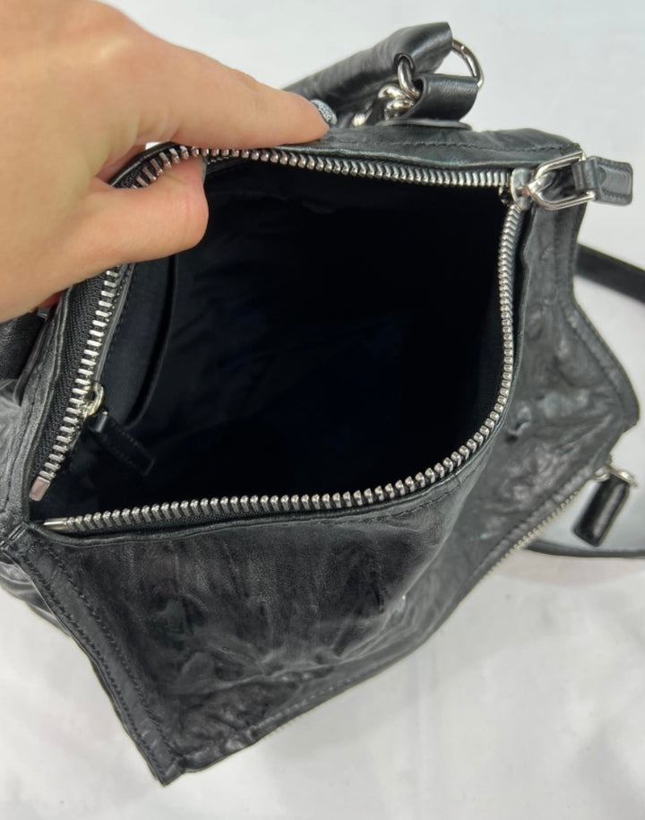 Givenchy Black Leather Pandora Crossbody Handbag
