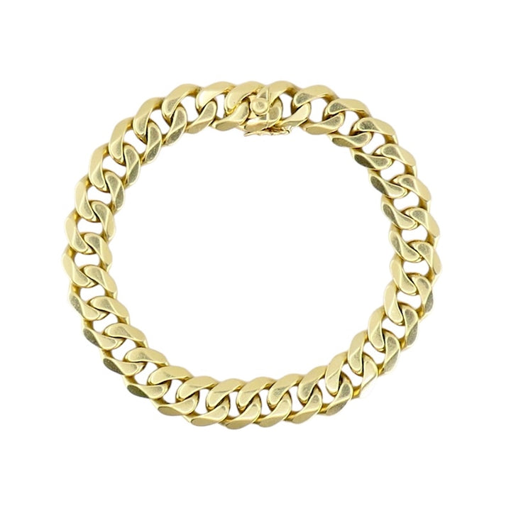 Boucheron Paris Vintage 18k Gold Curb Link Bracelet