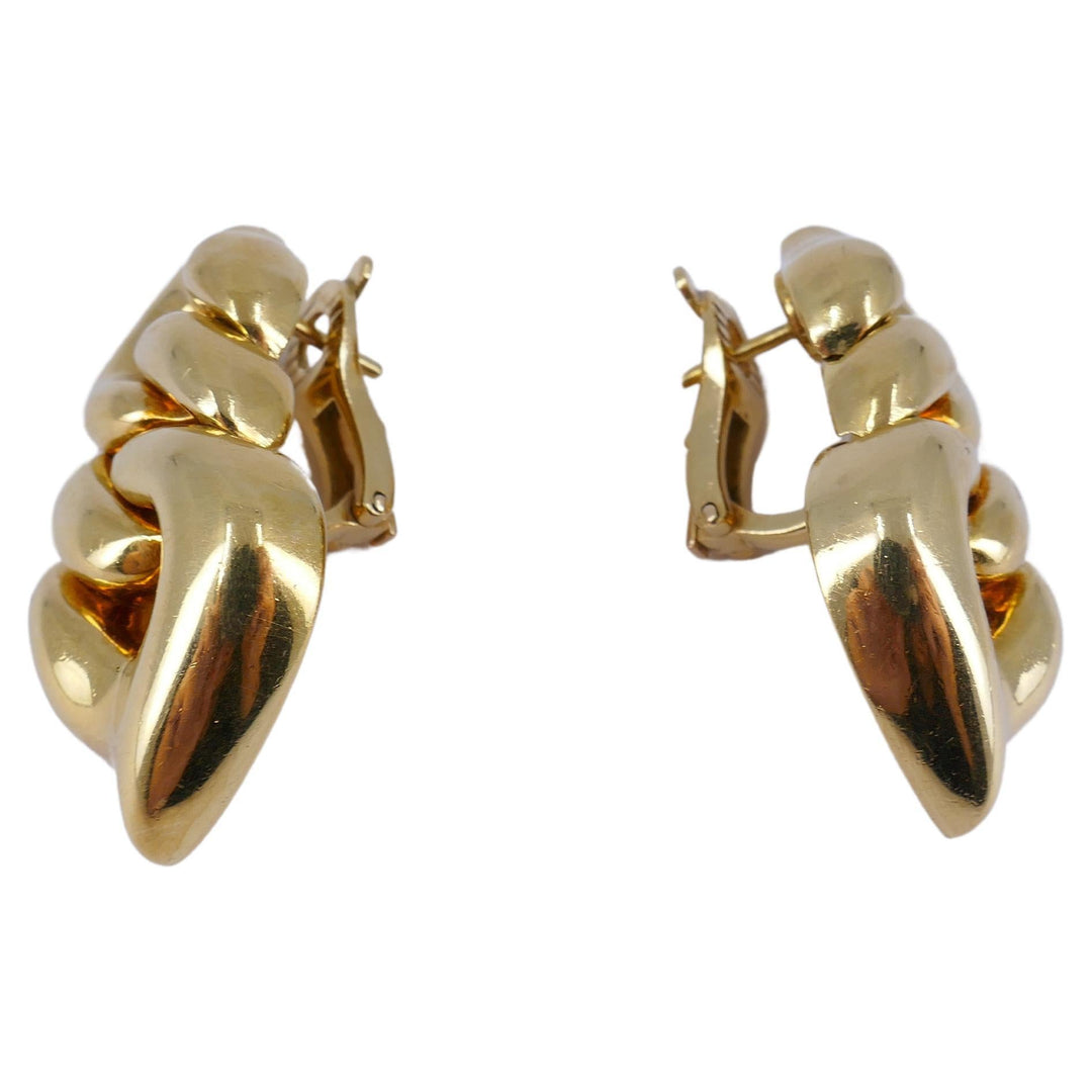 Bulgari Doppio Cuore Gold Earrings