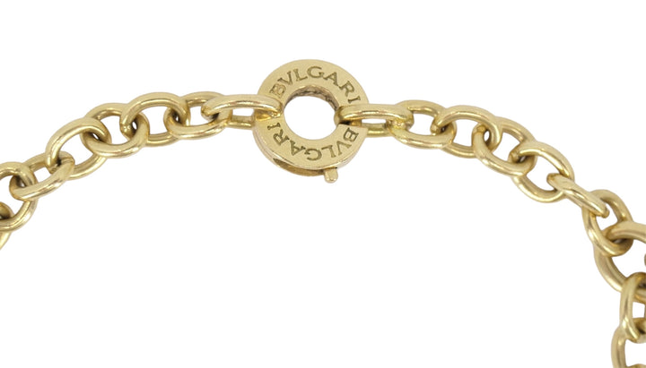 Bvlgari Monete Ancient Coin 18k Gold Charm Bracelet