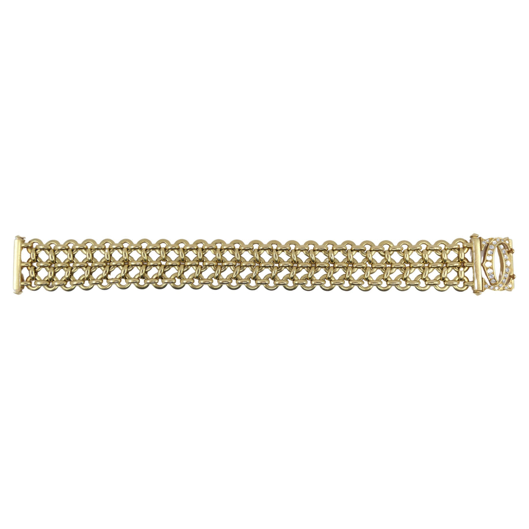 Cartier Penelope Gold Diamond Bracelet