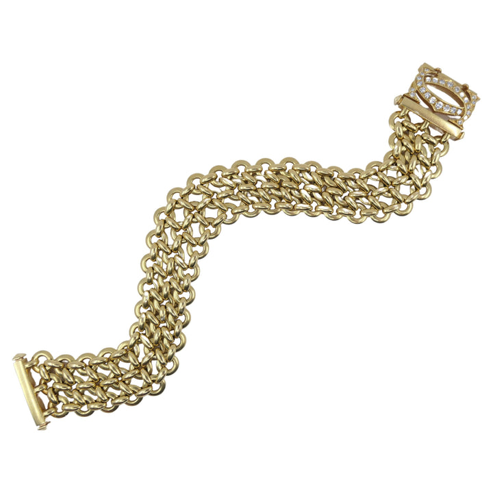 Cartier Penelope Gold Diamond Bracelet