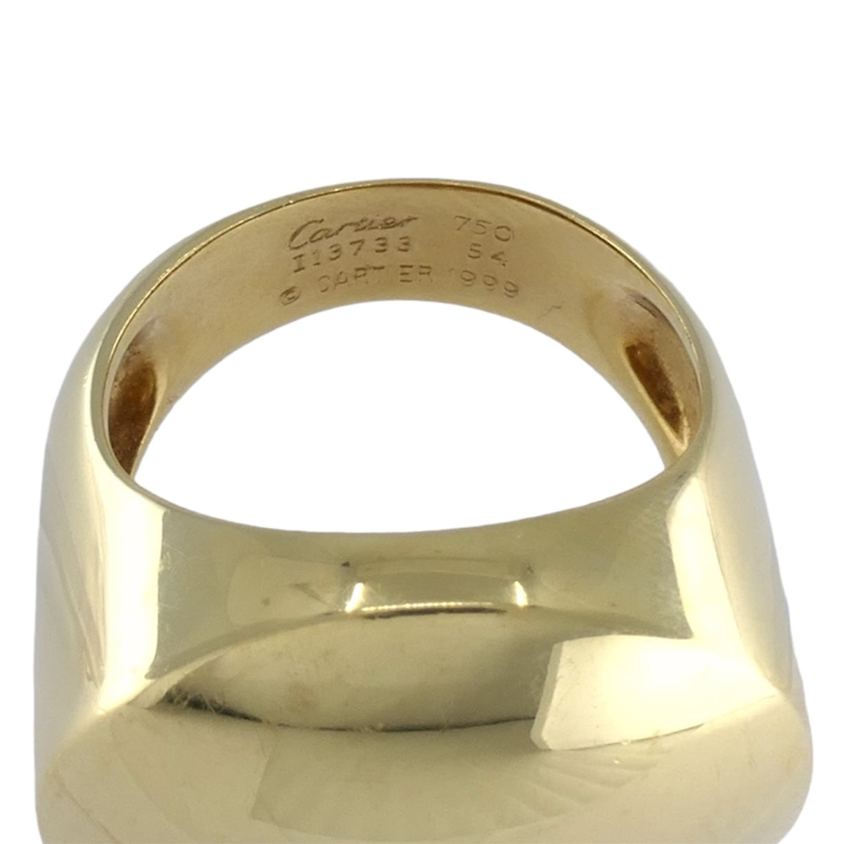 Vintage Cartier Jeton Sauvage 18k Gold Ring – Nadine Krakov Collection