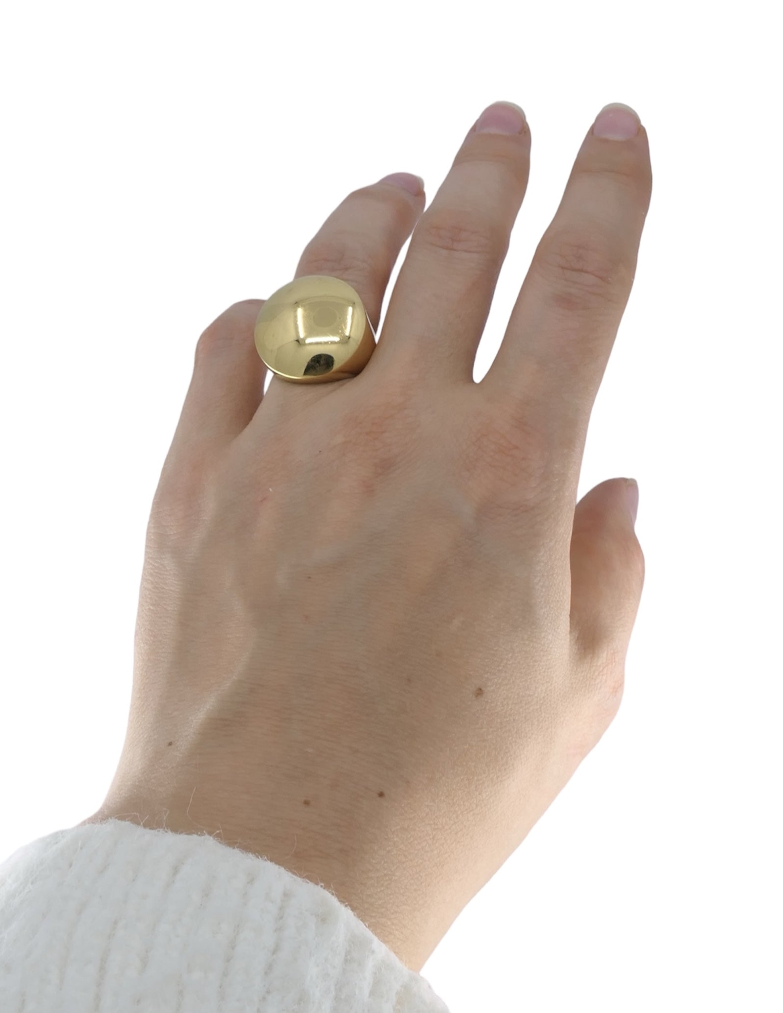 Cartierジャストリング Vintage Cartier Jeton Sauvage 18k Gold Ring – Nadine Krakov Collection
