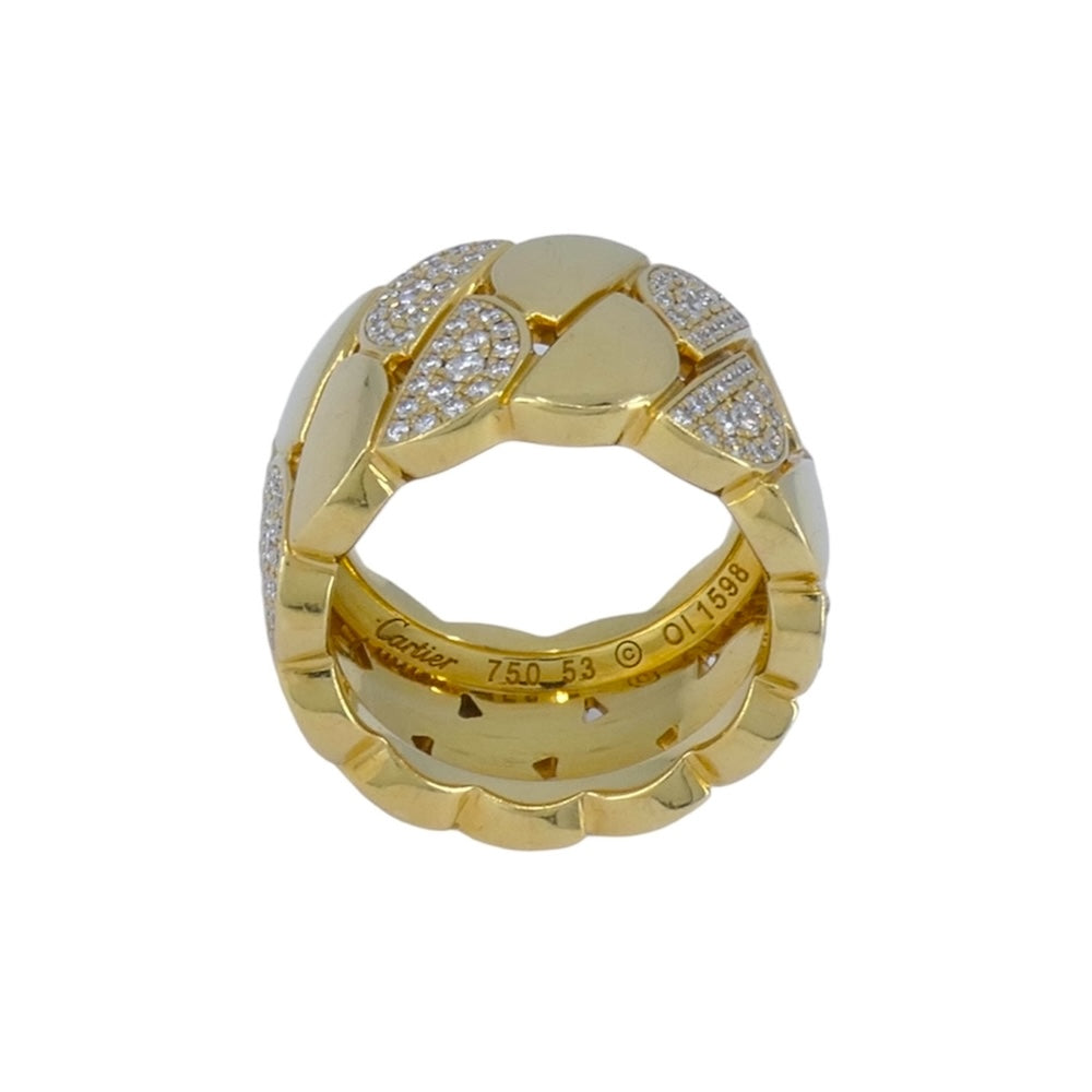 Cartier La Dona 18k Gold Diamond Ring