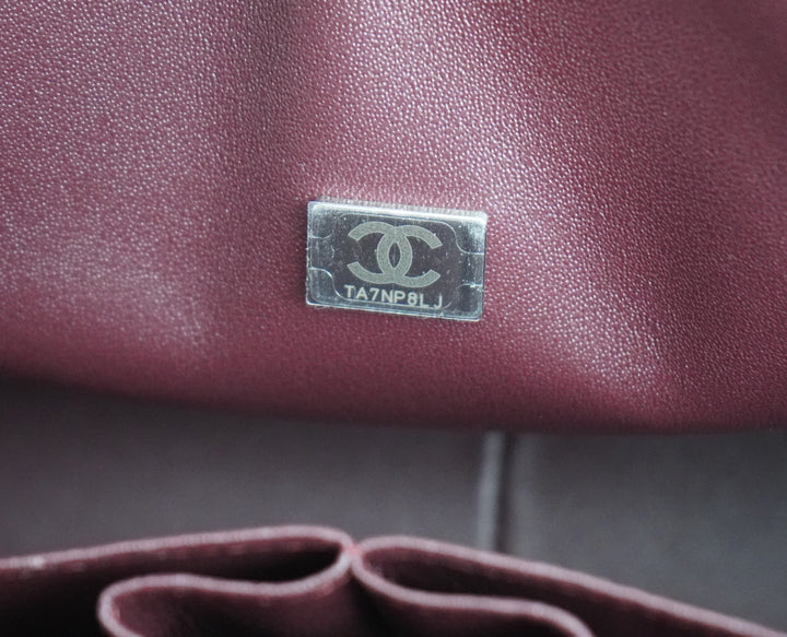 Chanel Jumbo Caviar Leather Black Classic Flap Bag