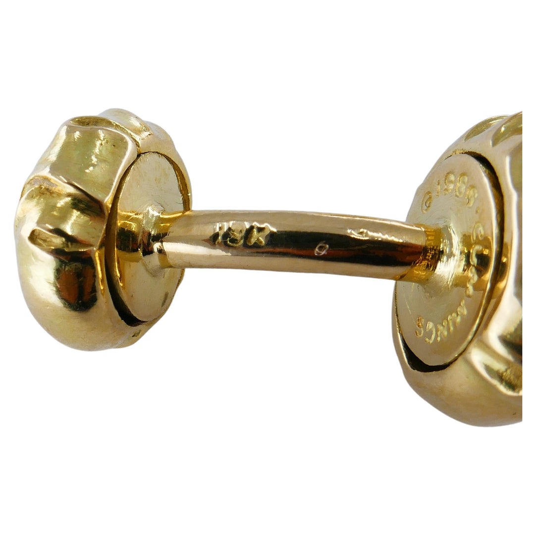 Angela Cummings 18k Gold Cufflinks