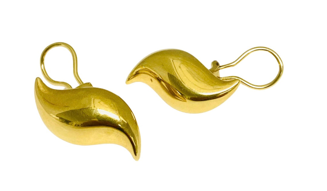 Elsa Peretti for Tiffany & Co. Gold Droplet Earrings