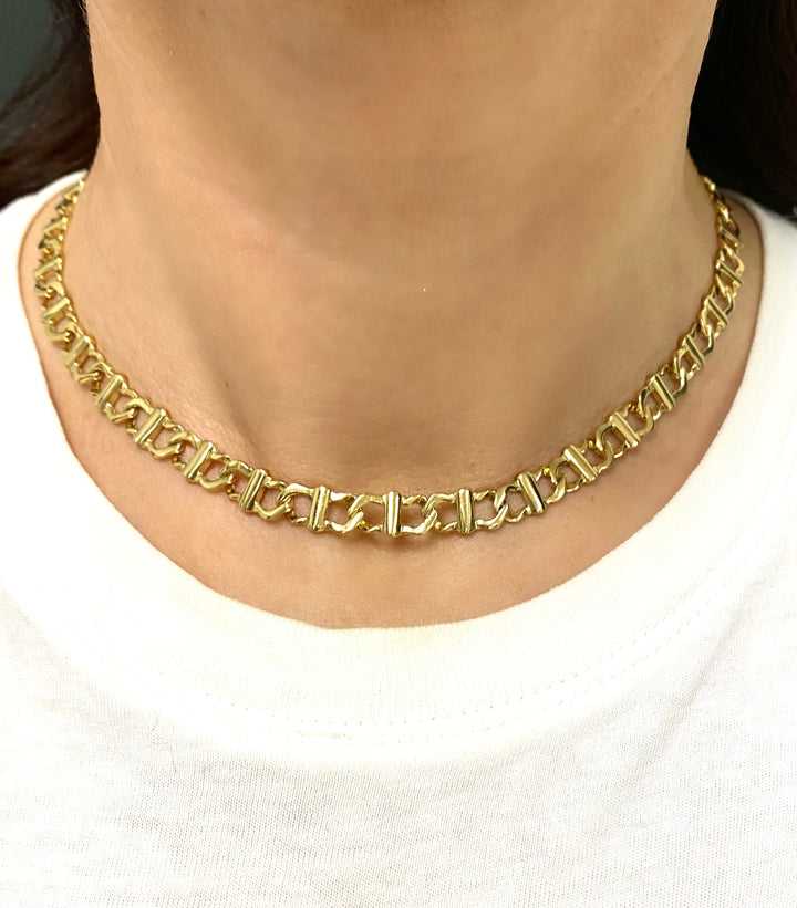 Cartier Yellow Gold Chain Necklace 18k