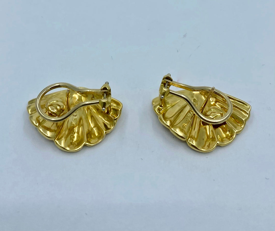 Angela Cummings Tiffany & Co. Gold Earrings