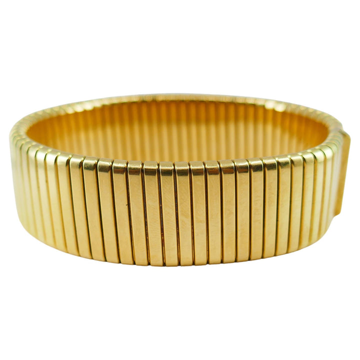 Vintage 18k Gold Tubogas Bracelet