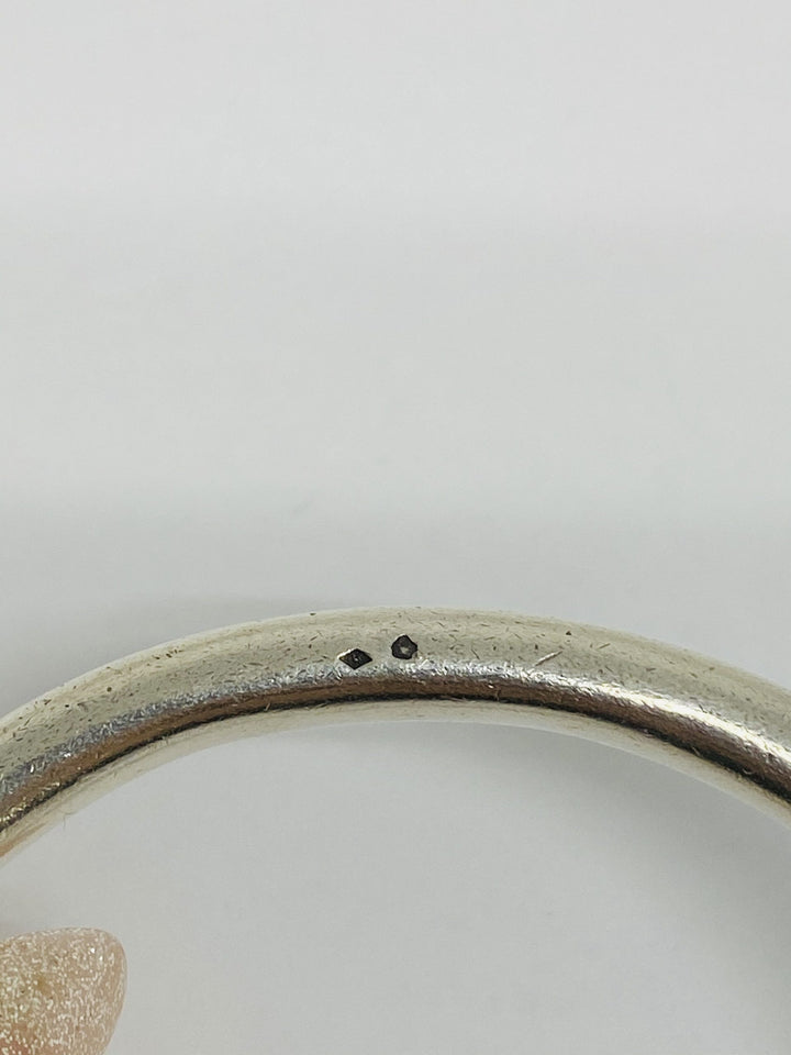 Vintage Herm�s Sterling Silver Bangle Bracelet